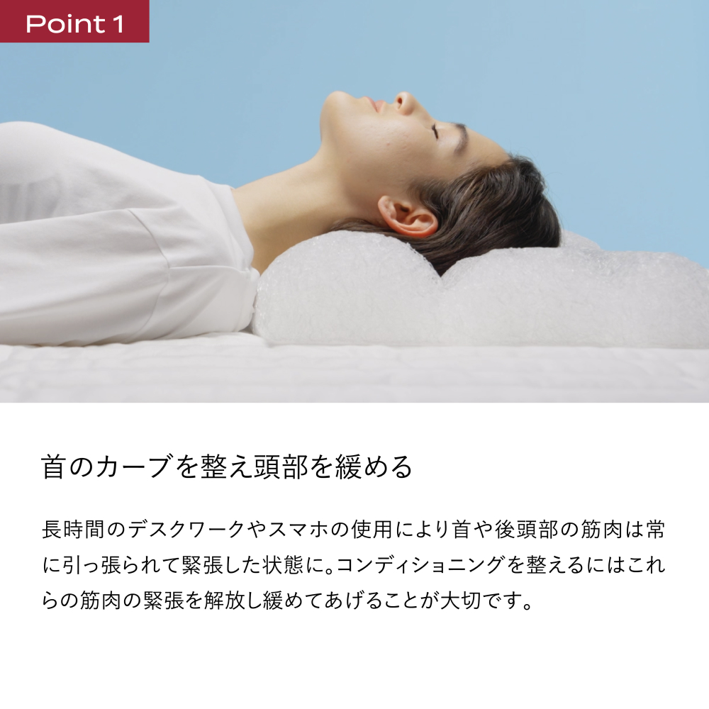 ブレインスリープ ピロー ネックコンディショニング + カバ