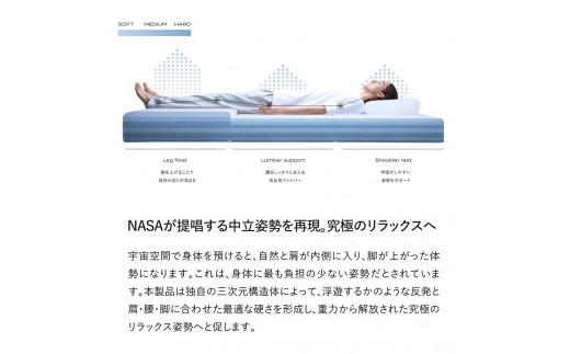 ブレインスリープ マットレス プラス フロート ホワイト シ