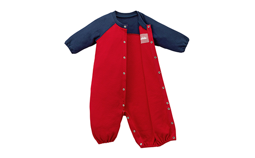 ミキハウス ベビー バックロゴ ツーウェイオール ベビー服 