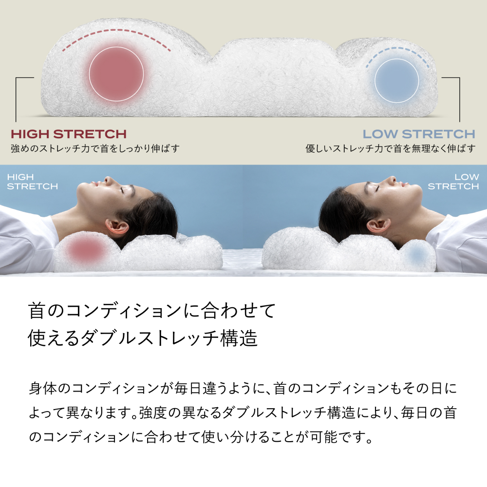 ブレインスリープ ピロー ネックコンディショニング + カバ