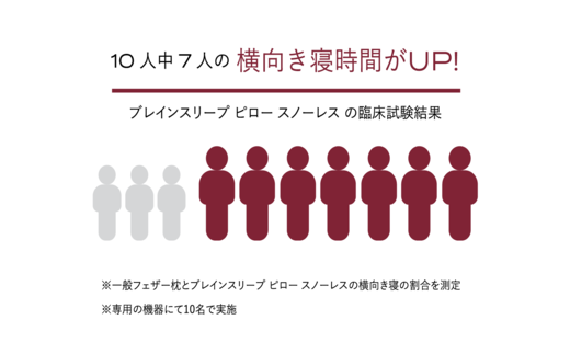 ブレインスリープ ピロー スノーレス ＋ カバー ( オーガニ