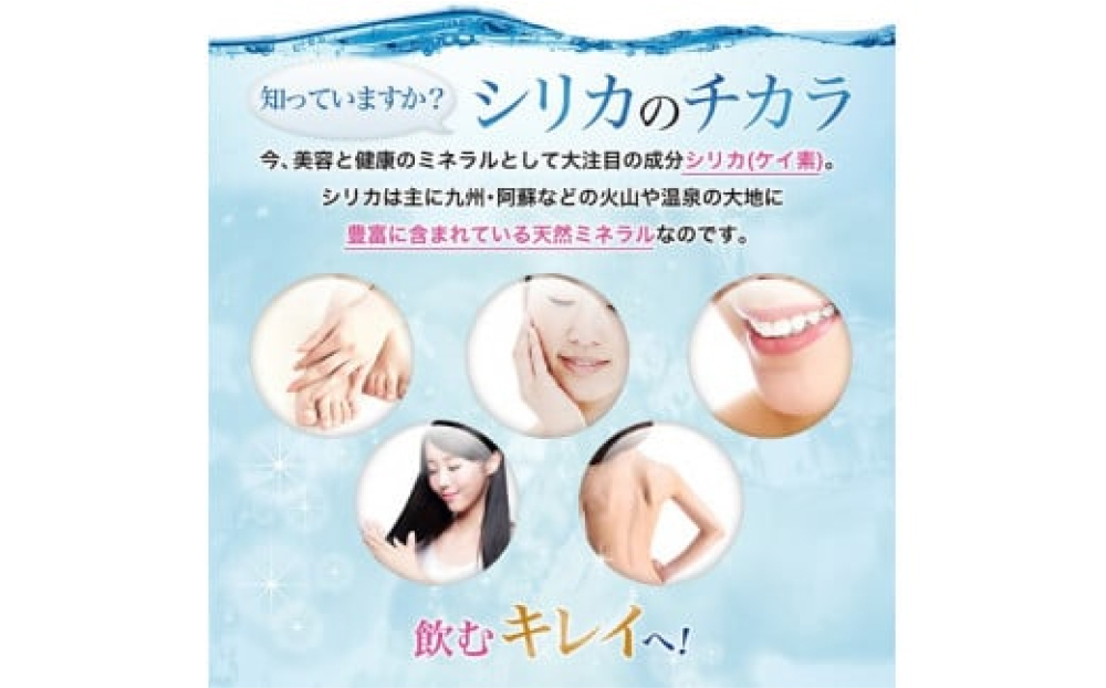 biora天然シリカ水 500ml×24本×3回 天然水 シリカ水 軟水 ミネ