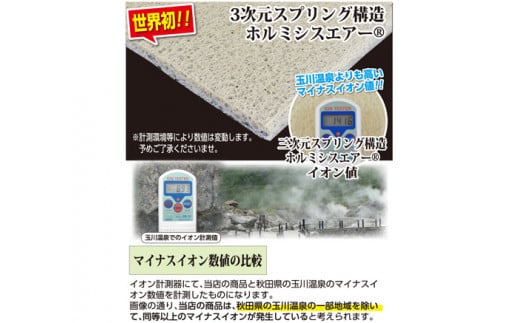 ホルミシスエアー すごい敷き布団三分割 / マットレス 敷き