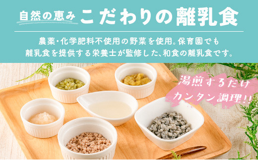 月齢に合わせた離乳食セット(9～11か月向き) 合計600g