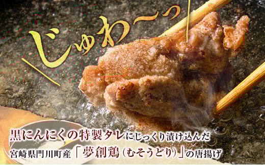黒にんにくのタレにじっくり漬け込んだ唐揚げ 合計1.2kg 国産 からあげ 鶏肉 もも 惣菜