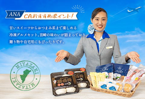 【ANA限定】ANA CAセレクト 宮崎県 ステイマストバイ 冷凍うまいものセット