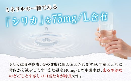 【定期便】 シリカ 天然水 霧島のおいしい水 2L 6本 3回 中硬水 ミネラルウォーター シリカ水 ケイ素 常温保存 備蓄 防災 宮崎県 【定期便】2L×6本（1箱）×3回