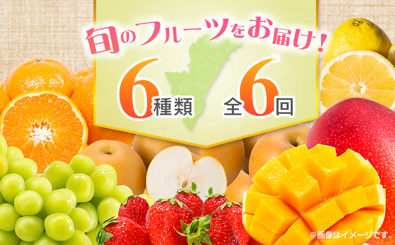 【偶数月 6回定期便】旬 人気 フルーツ 南国宮崎産 マンゴー シャインマスカット いちご 日向夏 梨 みかん 柑橘 ぶどう 果物 詰め合わせ 宮崎県 九州＜B-2コース M220＞