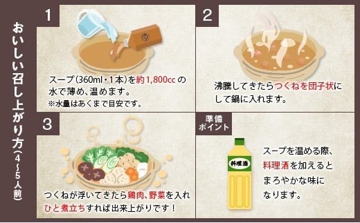 みやざき地頭鶏（じとっこ）鍋セット（4～5人前）具入り 鶏鍋 鶏だし スープ付き 冷凍 鶏肉 宮崎県