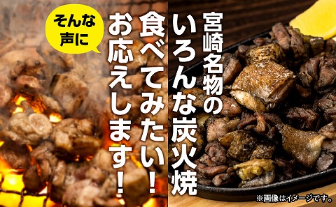 宮崎名物炭火焼食べ比べセット