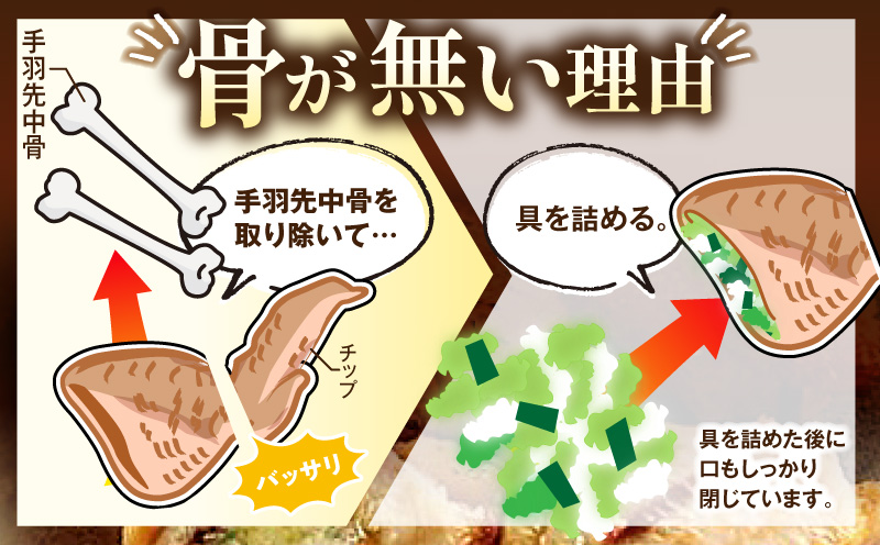 ひとくち 手羽 ぎょうざ 計40個 20個入×2パック