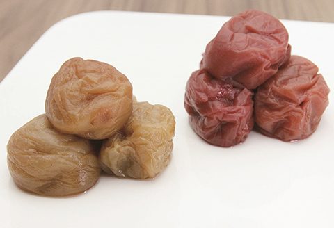 宮崎県産 南高梅しそ・はちみつ漬 計800g