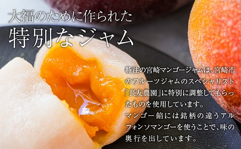 宮崎県産マンゴーたっぷり【宮崎マンゴー大福】12個入り
