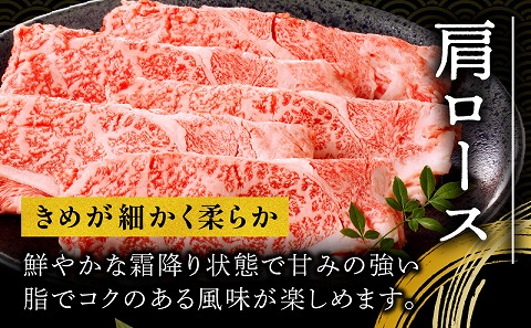 宮崎牛赤身・霜降りスライス計700g ウデスライス400g 肩ローススライス300g