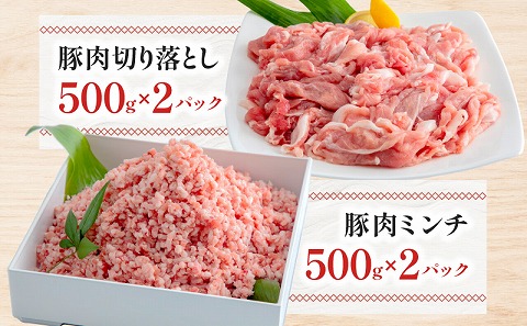 宮崎県産豚肉＆宮崎県産鶏肉バラエティーセット 合計4kg