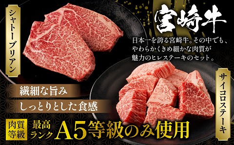 宮崎牛ヒレステーキセット