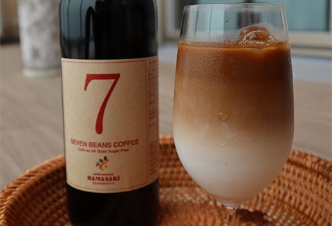 焼き立て自家焙煎珈琲豆おまかせ2種類&カフェオレベース1本セット