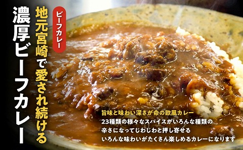 カレーショップばん　宮崎老舗カレー詰合せ6食セット