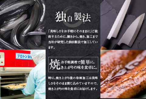 国産うなぎ 蒲焼き 特大サイズ(181～215g)・肝焼きセット