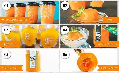 宮崎市清武町産「せとか」加工品セット（6種類）