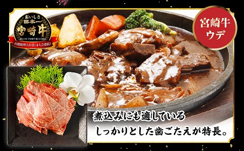 宮崎牛 モモ ウデ 焼肉 セット 各400g 合計800g
