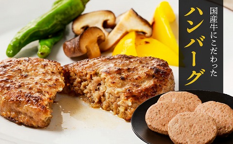 4等級以上宮崎県産和牛ウデスライス＆国産牛ハンバーグ4個　計1.4kg