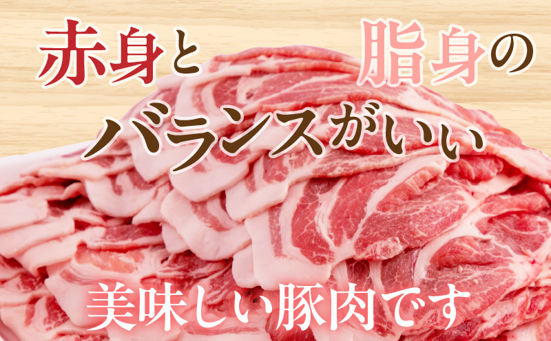 宮崎県産豚肉肩ローススライス 合計2.4kg