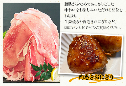 宮崎県産豚スライスセット　合計4kg |豚肉 豚 ぶた 肉 国産 豚ウデ モモ スライス 豚スライスセット 4kg