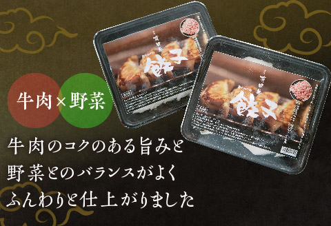 牧場育ち 牛肉100％旨み餃子（餃子12個パック×5）