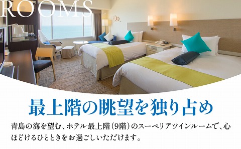 1泊2食付き ペア宿泊券(スーペリアツインルーム) ホテル 宿泊 旅行