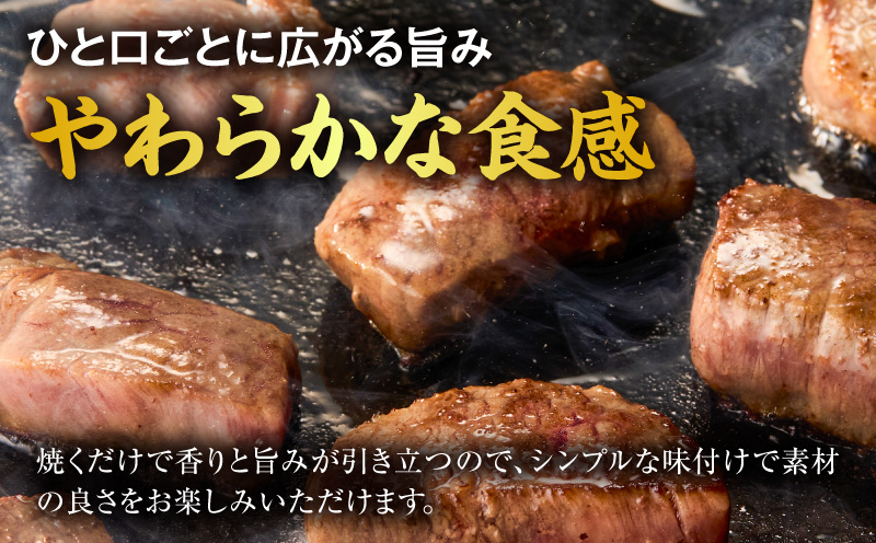 宮崎牛赤身サイコロステーキ 600g 和牛 ステーキ カット済