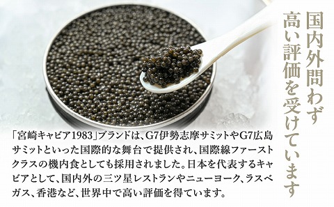 宮崎キャビア1983 オシェトラプレミアム (20g)