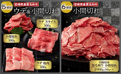 【訳あり】<定期便>宮崎県産黒毛和牛・宮崎県産豚肉 6か月コース |牛肉 牛 うし 豚肉 豚 ぶた 肉 国産 豚ローストンカツ 豚ロースしゃぶしゃぶ 豚肩ロースしゃぶしゃぶ 豚バラしゃぶしゃぶ 豚