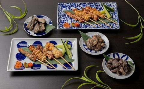 焼き鳥セット4種(40本)盛り合わせ＆宮崎県産炭火焼4種セット 焼鳥 炭火焼 鶏肉