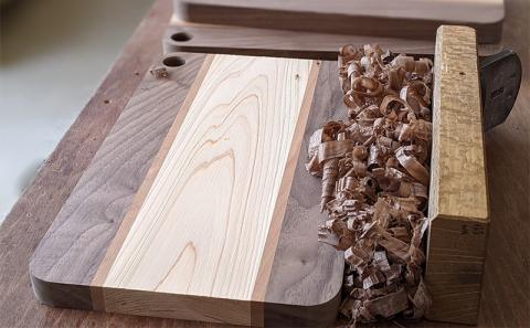 寄木のまな板 ForestIII