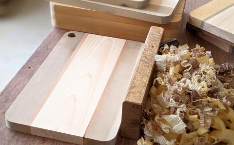寄木のまな板 ForestIV