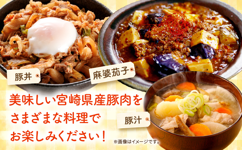 宮崎県産豚お楽しみセット合計2kg 豚 豚肉 肉 バラエティセット ロース ローススライス バラ肉 バラスライス モモ肉 モモスライス ロース とんかつ 切り落とし ミンチ ひき肉 挽き肉 挽肉