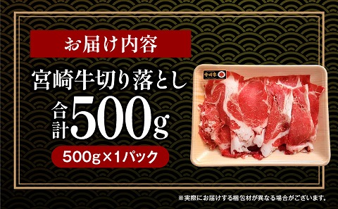 宮崎牛 切り落とし 500g