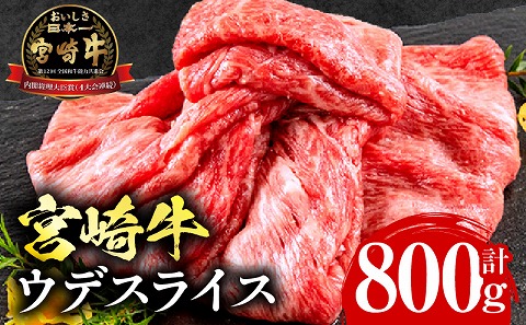 宮崎牛ウデスライス400g×2