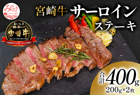 宮崎牛 サーロインステーキ 2枚セット |牛肉 牛 肉 サーロインステーキ サーロイン ステーキ