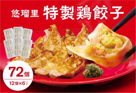 悠瑠里特製鶏餃子72個