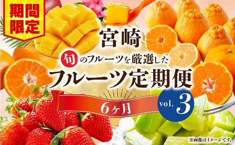 【期間・数量限定】旬のフルーツ6ヶ月定期便vol.3
