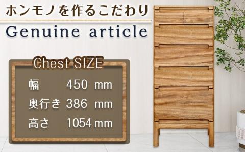 ビスク450-5段チェスト_HX-4301