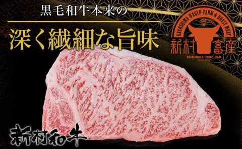 【黒毛和牛】サーロインステーキ400g(200g×2枚)_18-4211