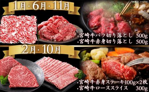 宮崎牛定期便(10ヶ月)_T120（10）-0103