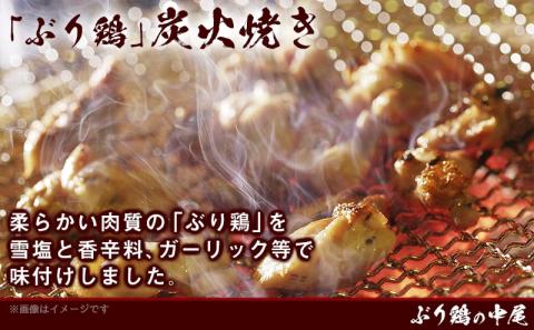 地鶏「ぶり鶏」&日向鶏 炭火焼きセット_MJ-9306