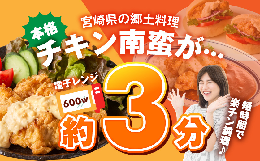 本場宮崎のチキン南蛮4セット≪みやこんじょ快速便≫_12-N8-001-R