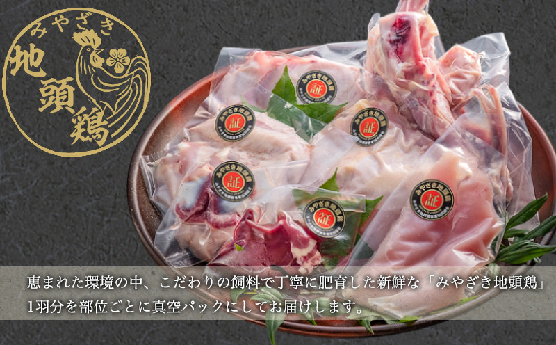  みやざき地頭鶏1羽セット_17-E601