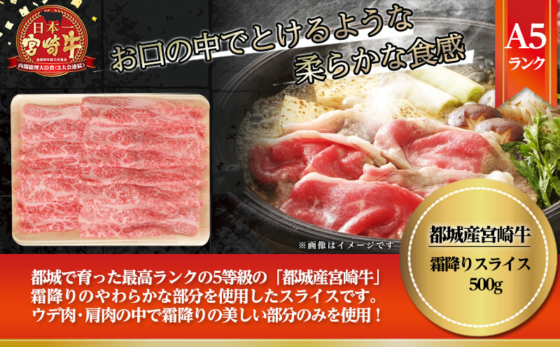 宮崎牛(A5)やわらか霜降りスライス500g_21-0102