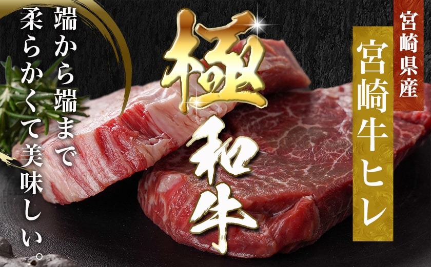 宮崎牛ヒレステーキ(150g×2枚)_22-N401